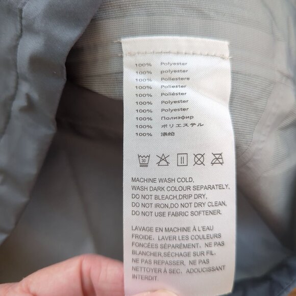 Little Donkey Andy long sleeve zipper front hooded high low lightweight Jacket S - Picture 16 of 16